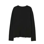 SCULPTOR - Washed Long Sleeve Tee Washed (Black)