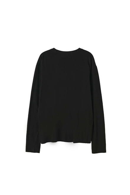 SCULPTOR - Washed Long Sleeve Tee Washed (Black)