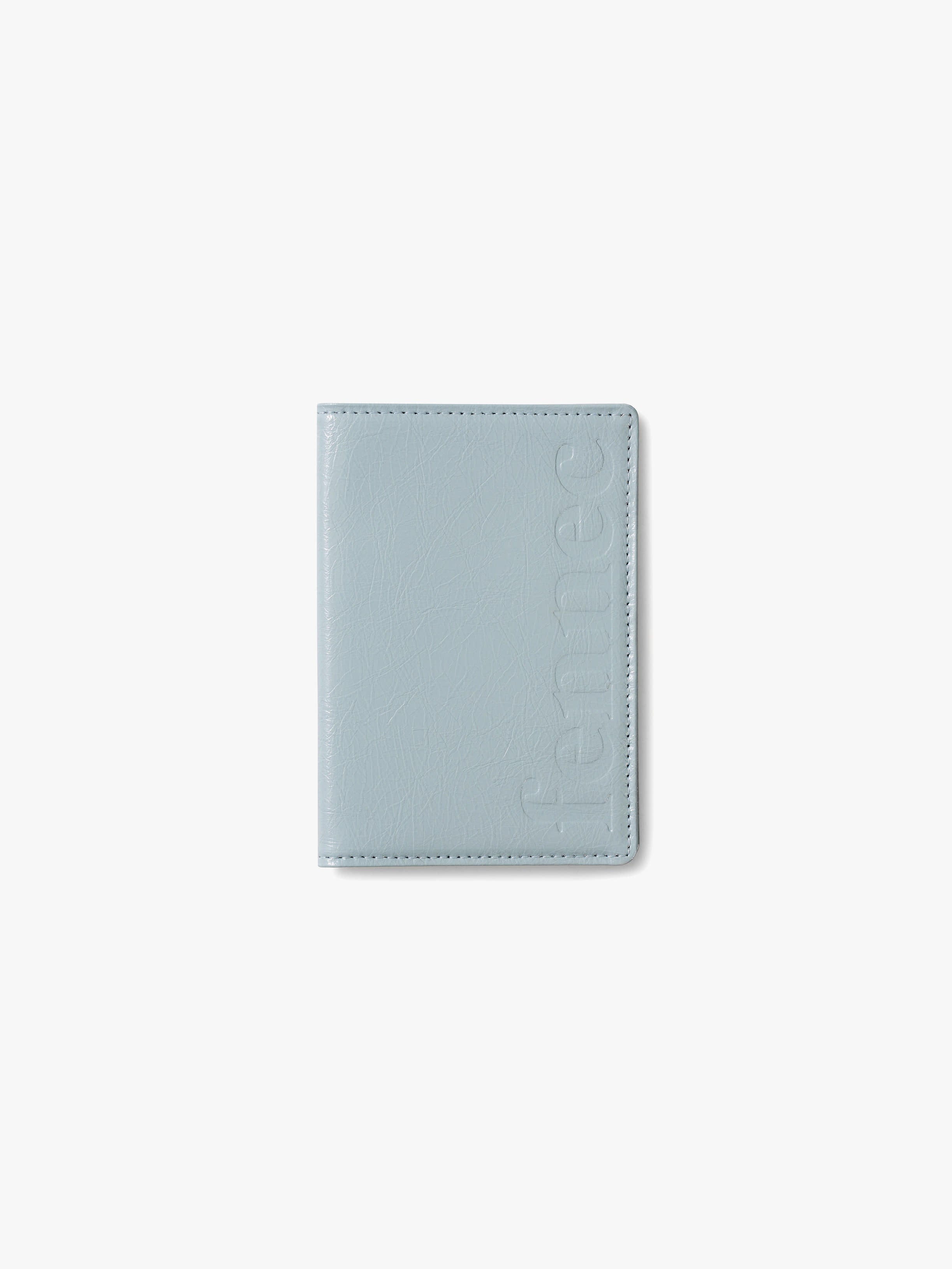 CRINKLE PASSPORT CASE (HAZE BLUE)