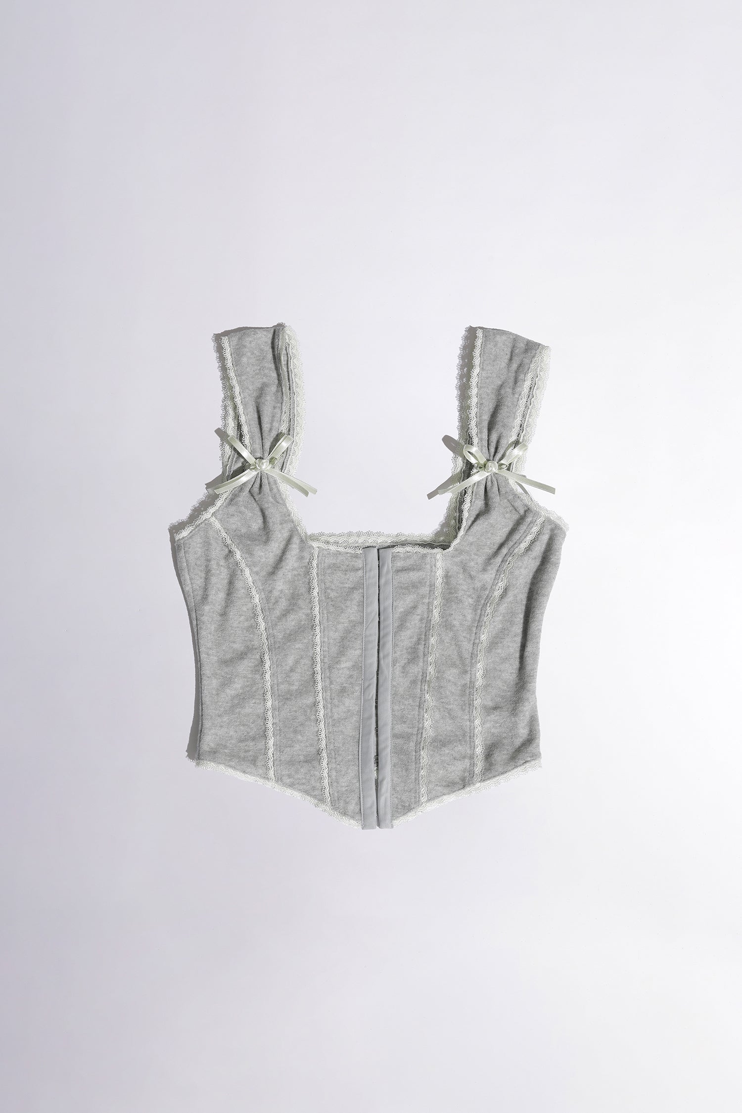 SCULPTOR - Rosy Terry Corset Top (White)