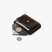 fennec - TRIANGLE COIN POCKET WALLET (ESPRESSO)
