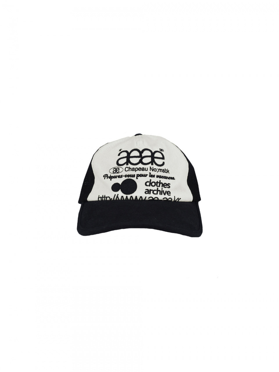 AEAE Web Logo Mesh Cap [BLACK]