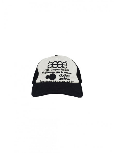 AEAE Web Logo Mesh Cap [BLACK]