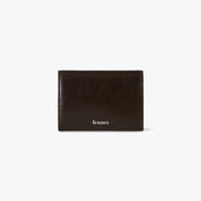 fennec - TRIANGLE COIN POCKET WALLET (ESPRESSO)