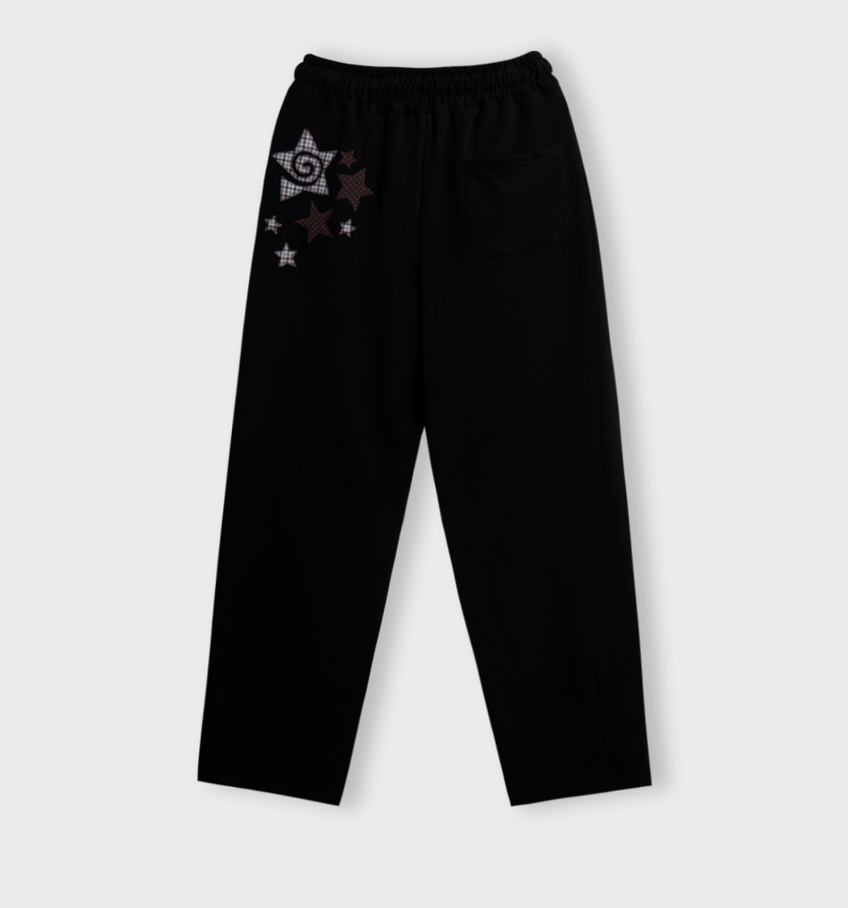 chicks - two stars pants (black)
