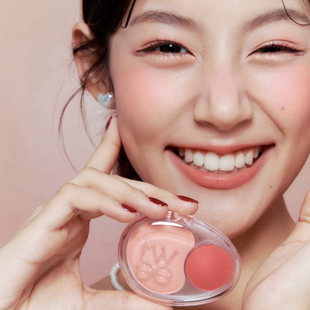 fwee - mellow dual blush (12 colors)