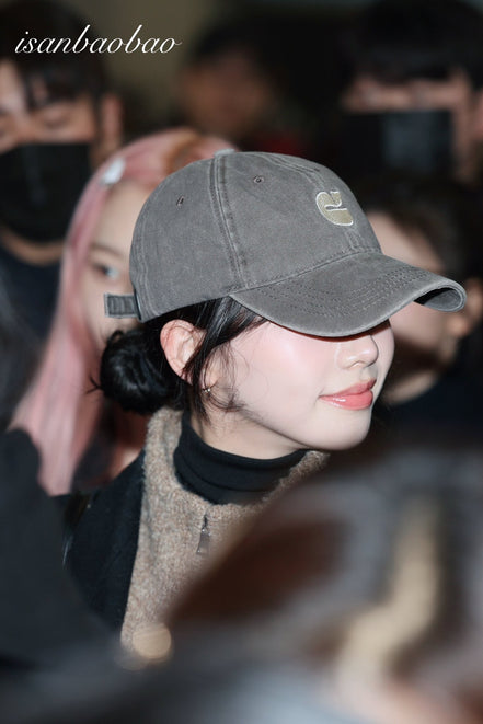 [KARINA同款] Carlyn - new logo washed cap (6 colors)