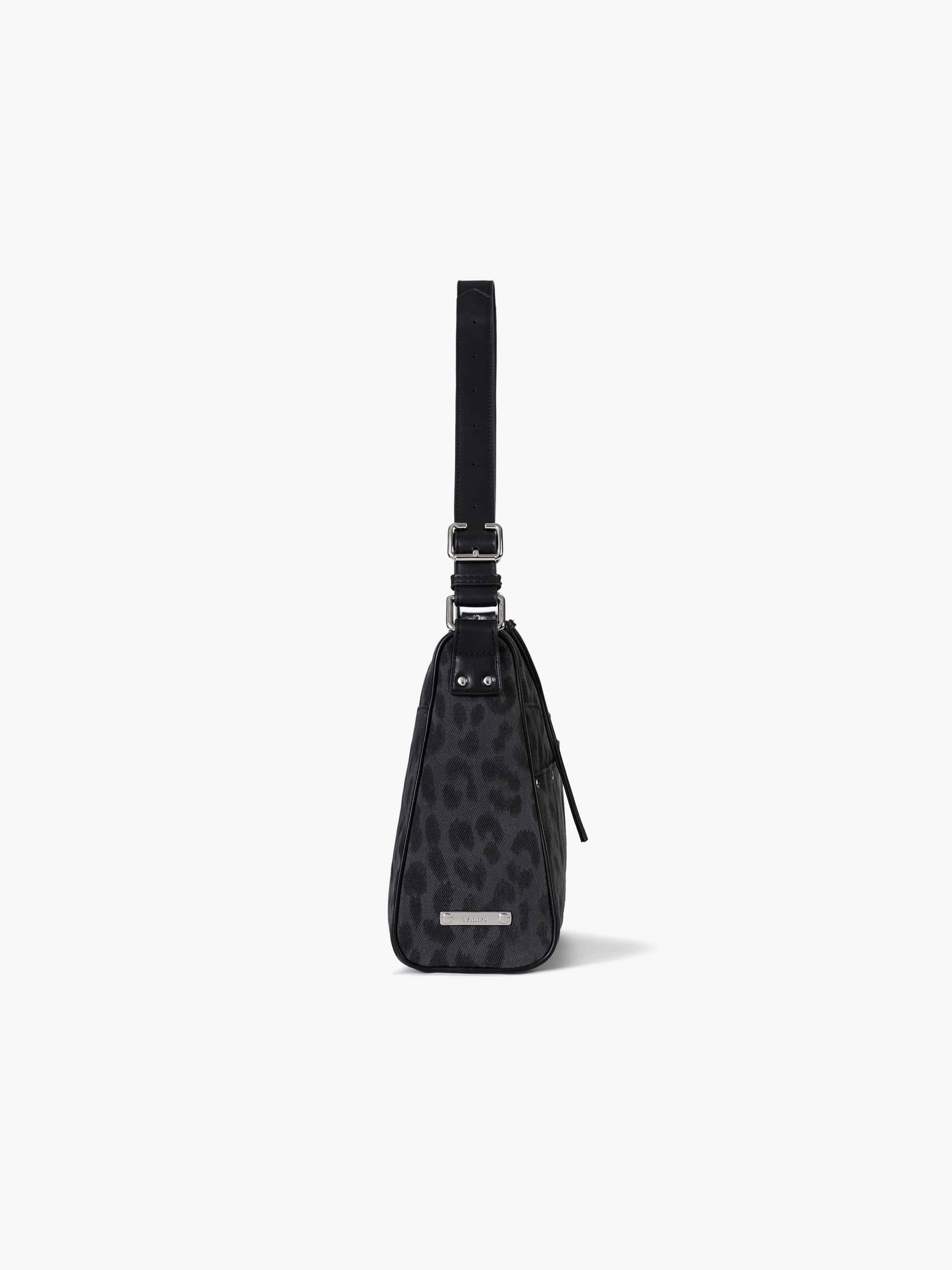 BASH BAG (LEOPARD BLACK)