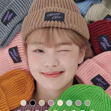 Almost Blue - SHORT BEANIE (17colors)