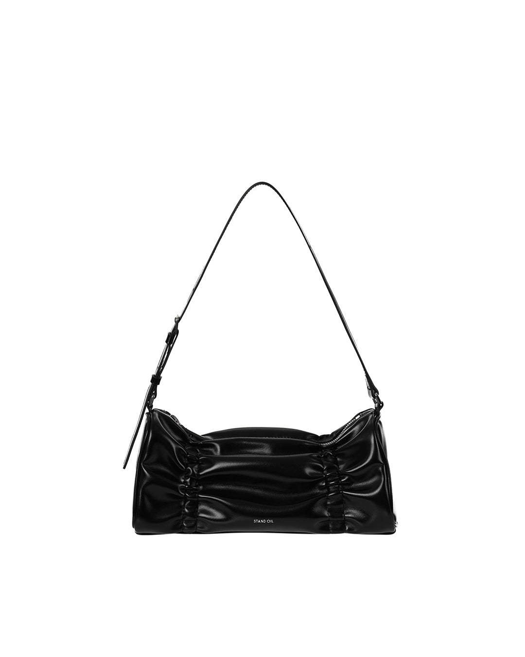 (liz同款) Pleats Bag (Black)
