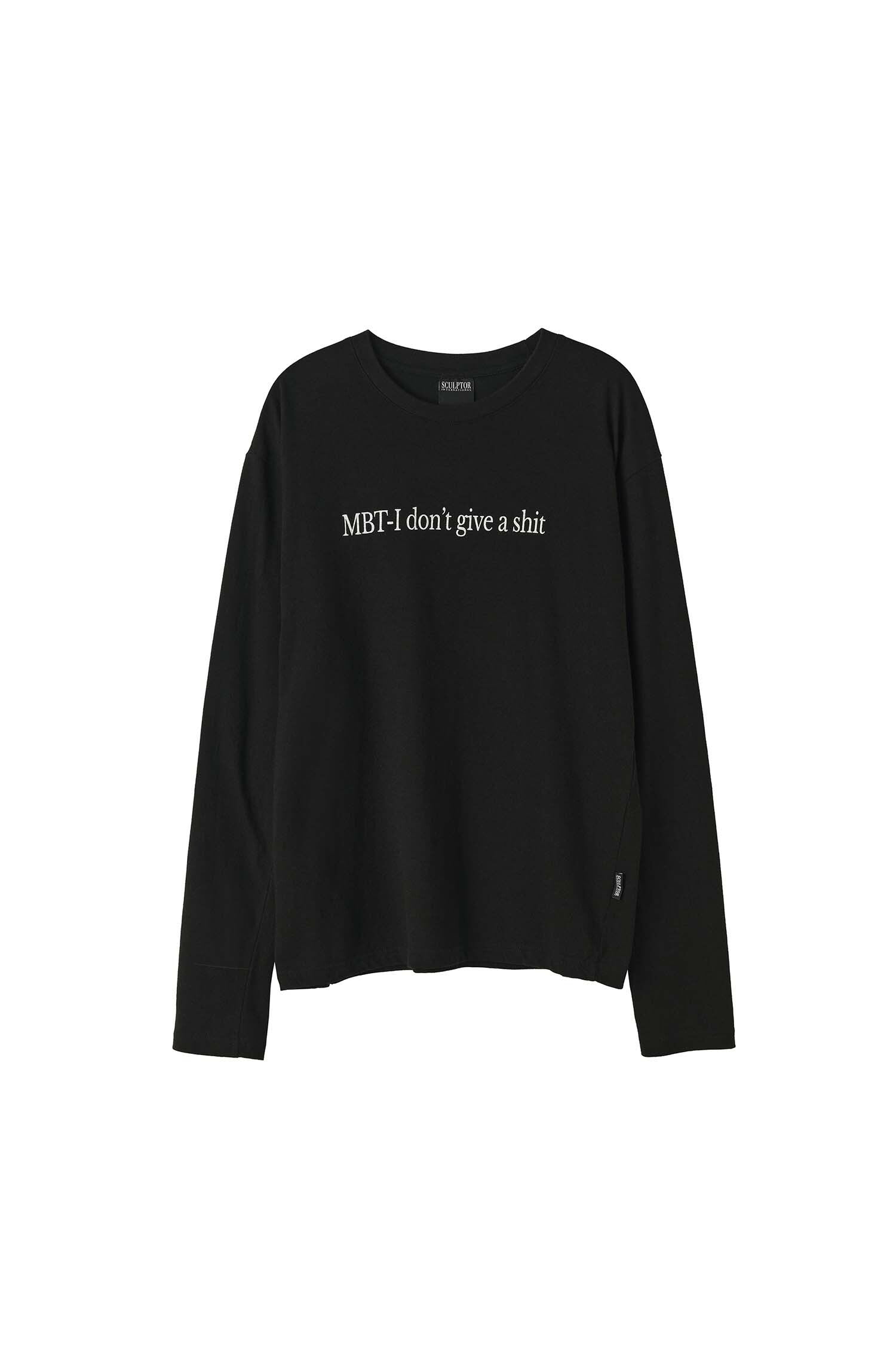 SCULPTOR - Washed Long Sleeve Tee Washed (Black)