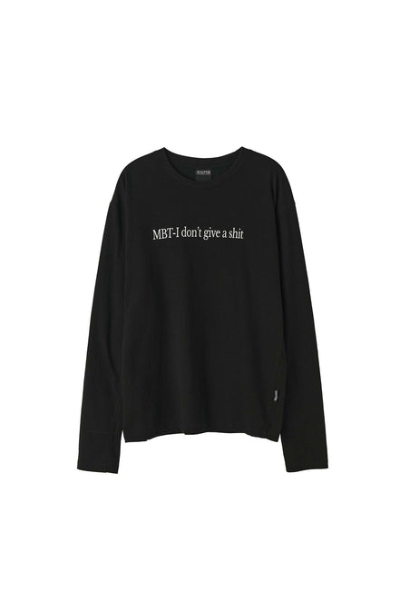SCULPTOR - Washed Long Sleeve Tee Washed (Black)