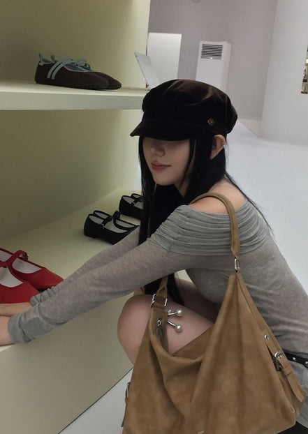 [Wendy同款] Stand Oil - Mushy Bag (Camel)