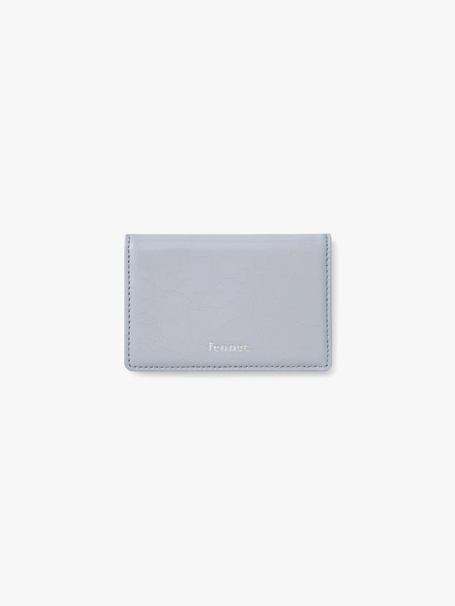 CRINKLE SOFT CARD CASE (MISTY LAVENDER)