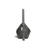 LEATHER HOBO BAG (GREY)