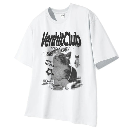 venhit - cats cosmos cool cotton tshirt (6 colors)