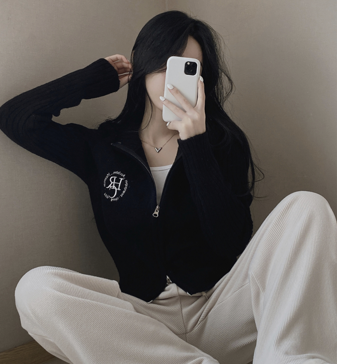 KR 兩著針織外套 3 COLORS