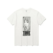富江 X NICEGHOSTCLUB - JUNJI ITO MANIAC TOMIE TITLE TEE (WHITE)