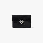 HEARTY TRIPLE WALLET (BLACK)