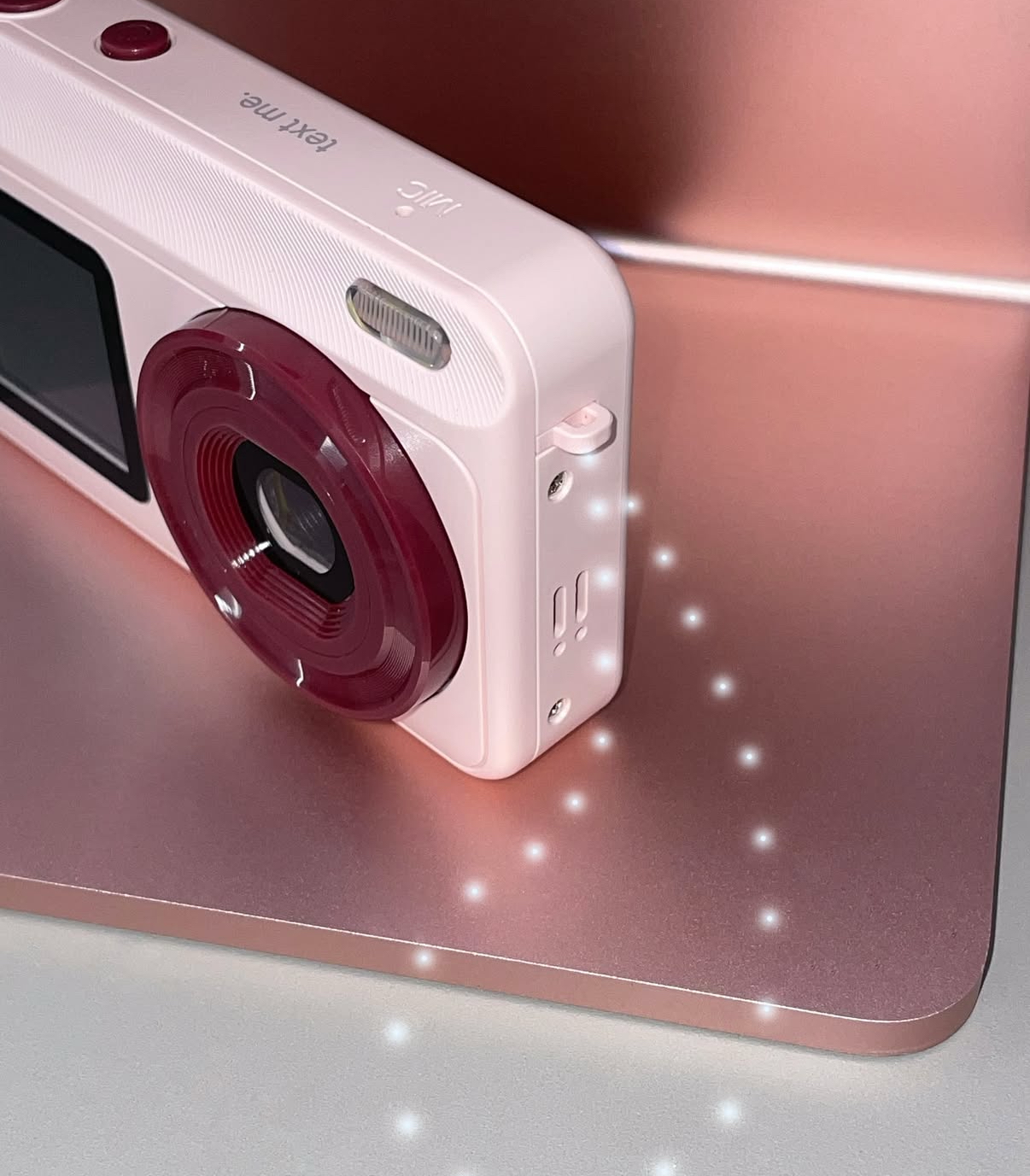 text me digital camera (pink)