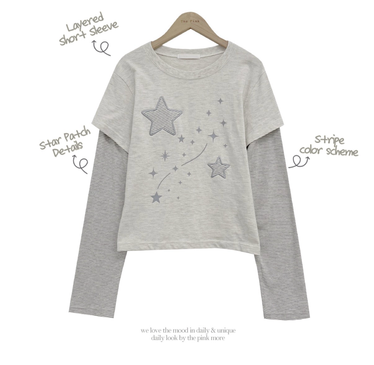 KR STARS STRIPE TSHIRT (4 COLORS)