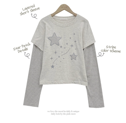 KR STARS STRIPE TSHIRT (4 COLORS)