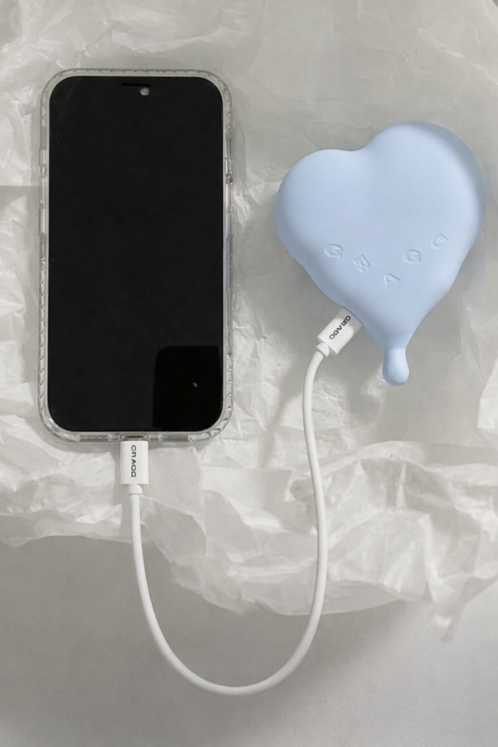 gragg - magsafe flow heart battery powerbank