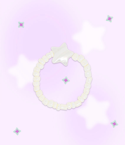 Almost Blue - STAR PEARL RING