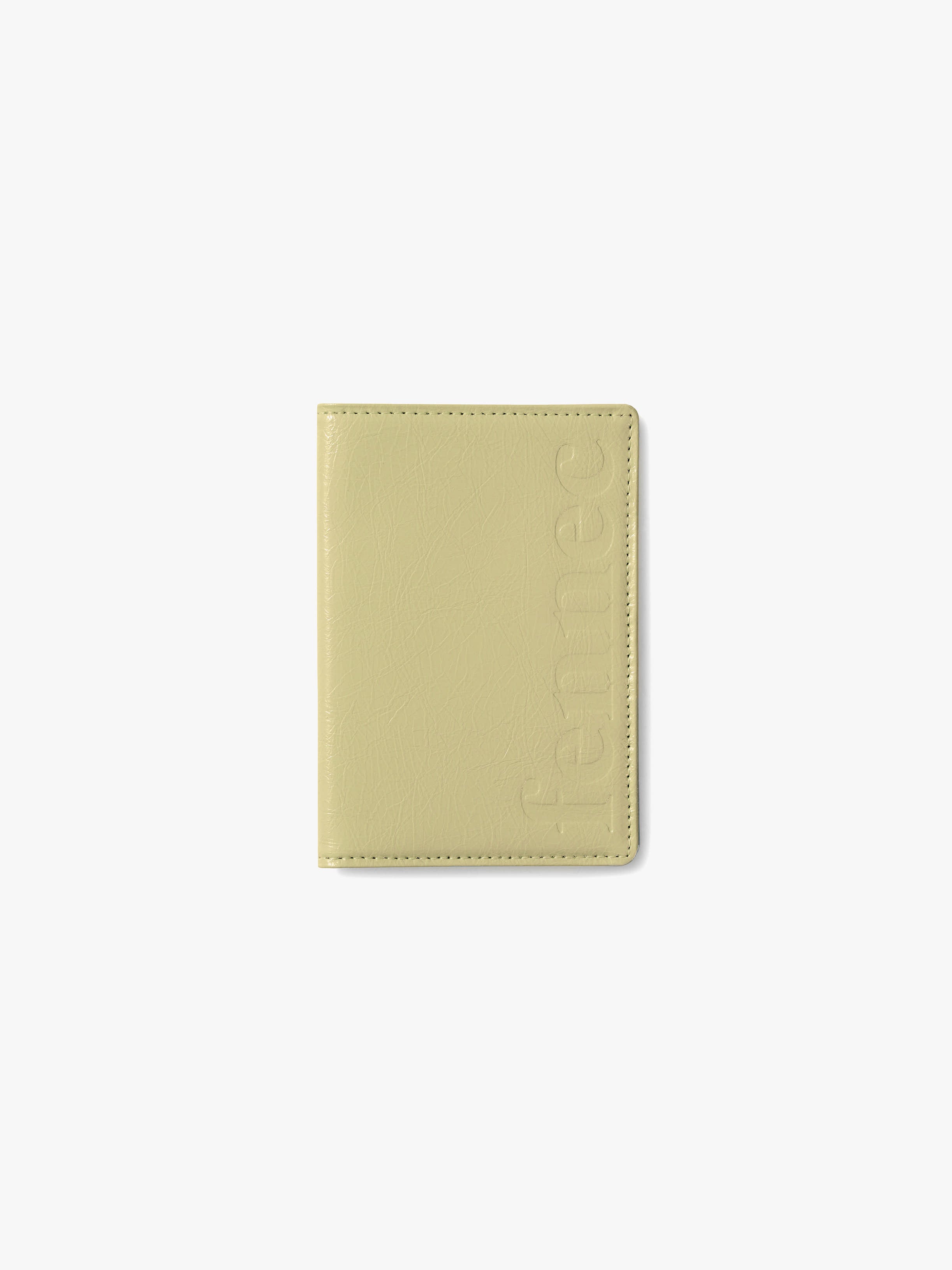 CRINKLE PASSPORT CASE (SOFT OLIVE)