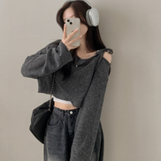 KR OFF SLASH KNIT (3 COLORS)