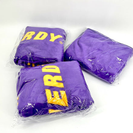 (現貨) NERDY BASIC LOGO BLANKET (PURPLE)