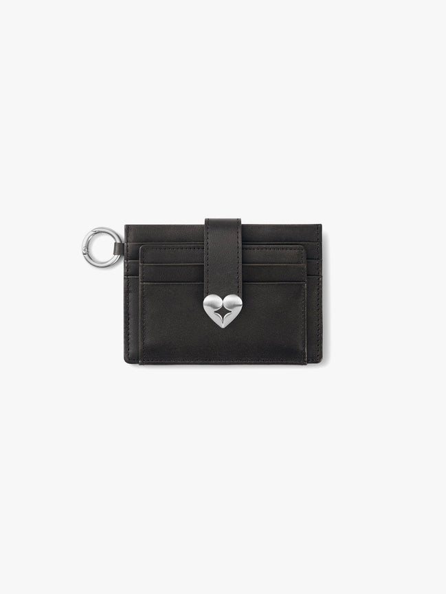 HEARTY BRIDGE POCKET with O-RING (BROWN)