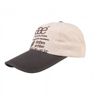 AEAE Web Logo 5pannel Cap [Charcoal/Moca]