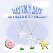 Almost Blue - STAR FAIRY SMILE NECKLACE