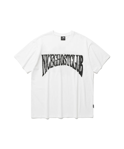 NICEGHOSTCLUB - BIG GRAFFITI TEE (WHITE)