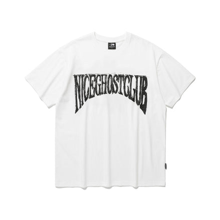 NICEGHOSTCLUB - BIG GRAFFITI TEE (WHITE)