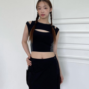 KR Y2K FUTURE SLEEVELESS 3 COLORS