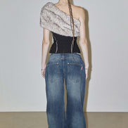 Sculptor - Everyday Lowrise Denim Mid Blue