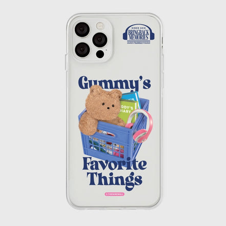 THE NINE MALL -gummys favorite things 透明軟殼