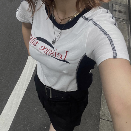 AMES LEISURE TIME TEE WHITE