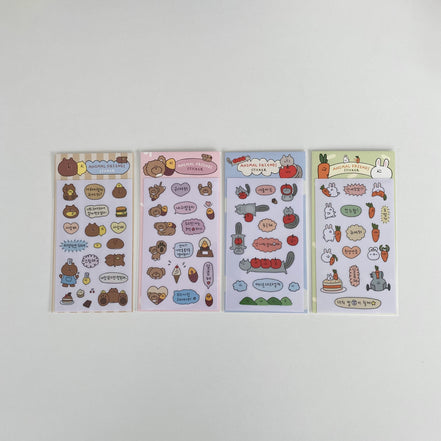 Second Morning - friends sticker | 檸檬仔
