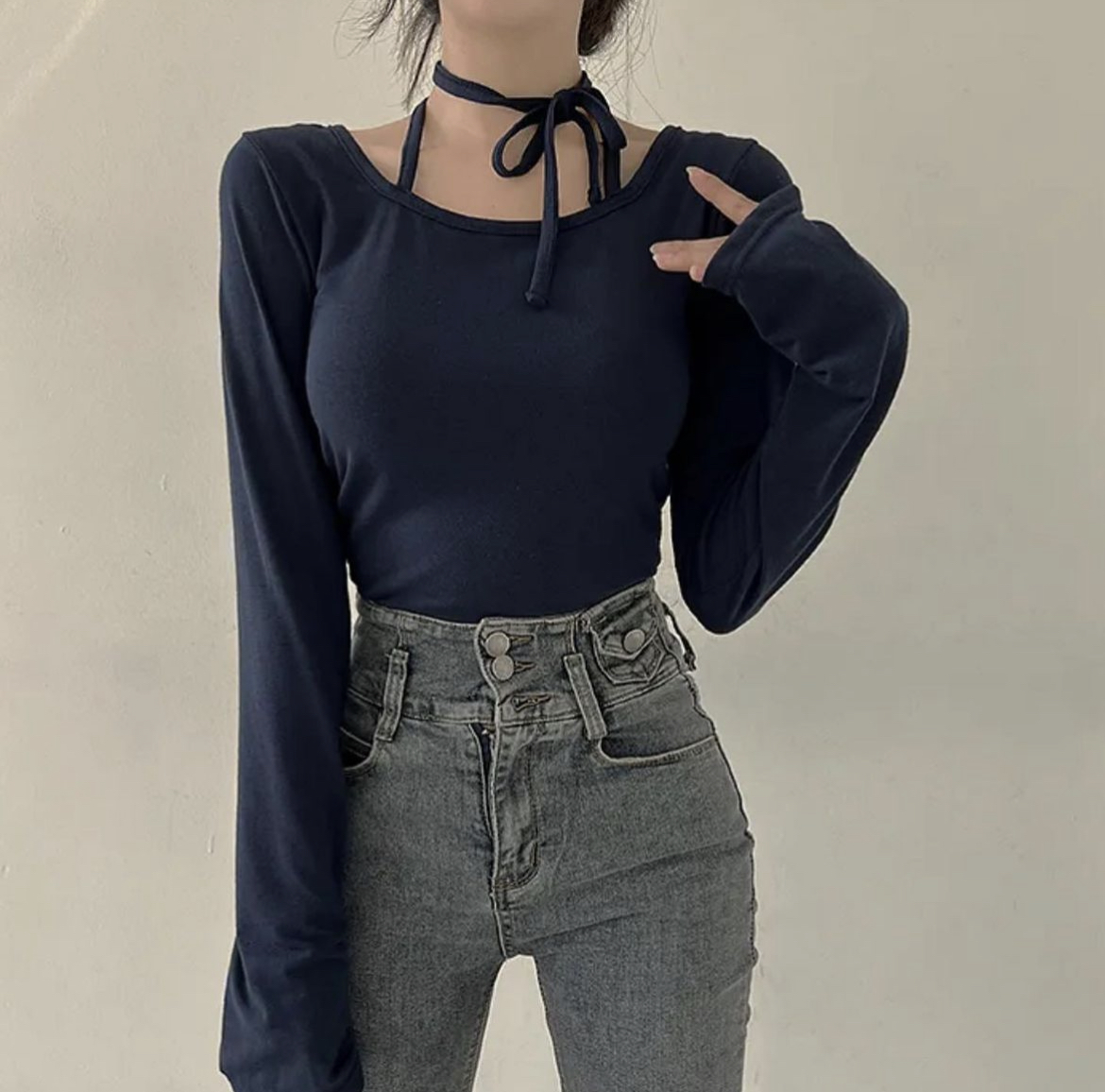 KR JAMIE-TIED TOP (3 COLORS)