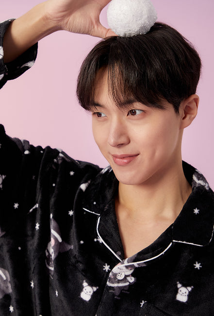 SPAO X KUROMI 毛毛睡衣