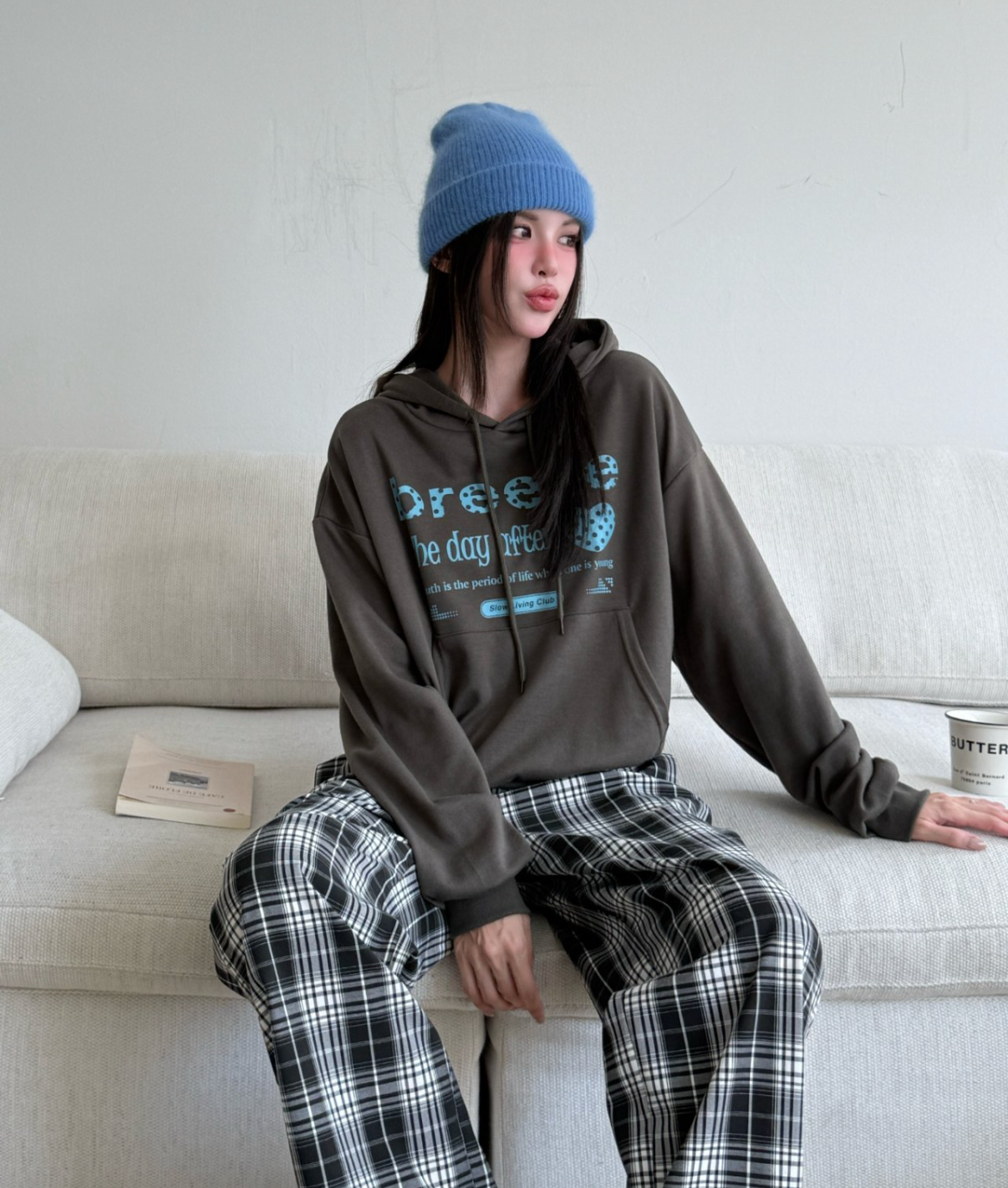 KR BREEZE DOT HOODIE (4 COLORS)