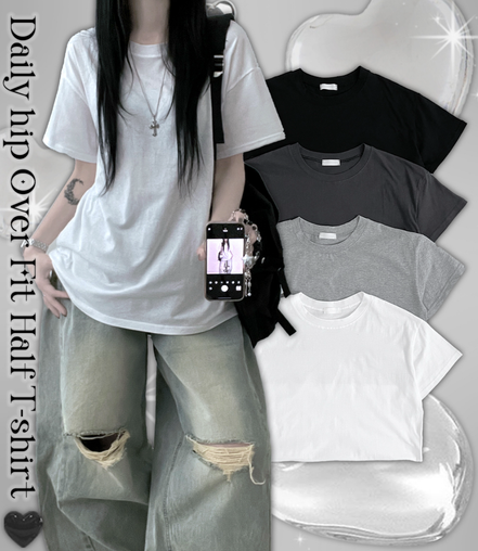 KR DAILY BASIC TEE (4 COLORS)