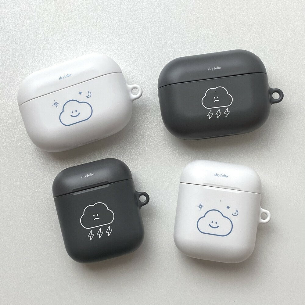 Skyfolio - greyline cloud AirPods/ AirPods Pro Case