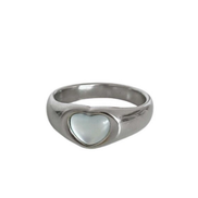 OFUSE - volume heart ring