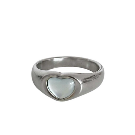 OFUSE - volume heart ring