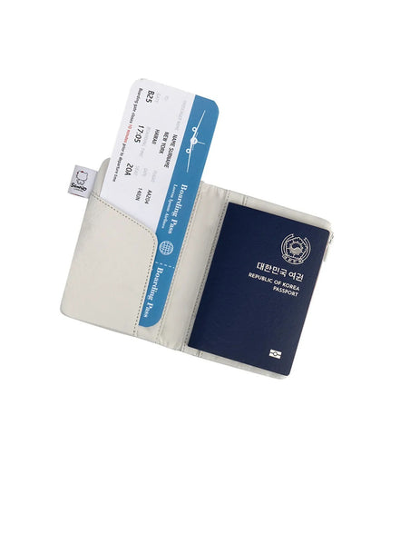 Joseph & stacey - Sleek Travel Wallet Hello Kitty White