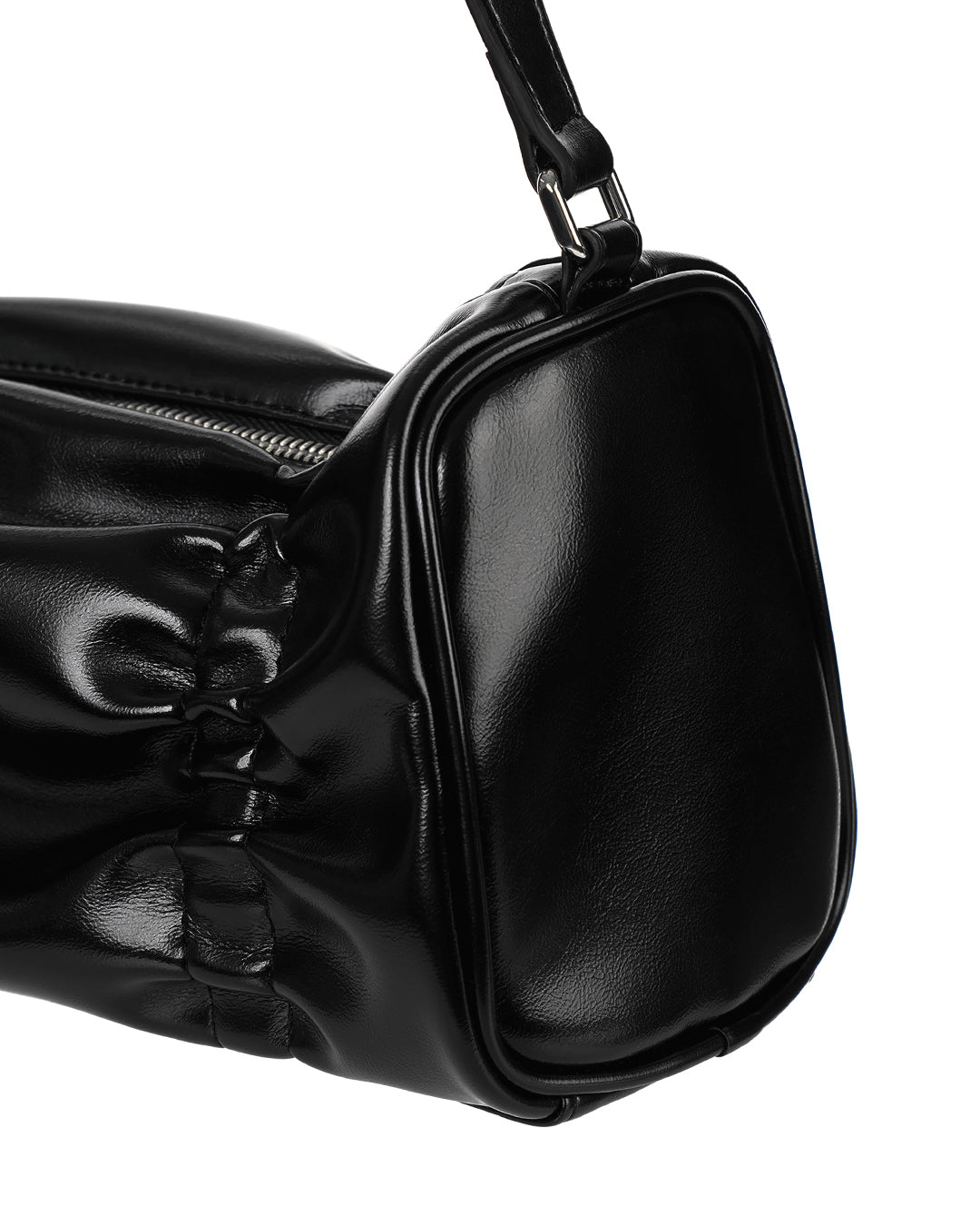 (liz同款) Pleats Bag (Black)